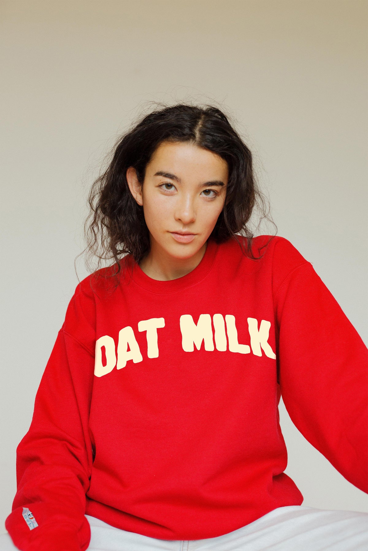 The Oat Milk Oversized Sweatshirt