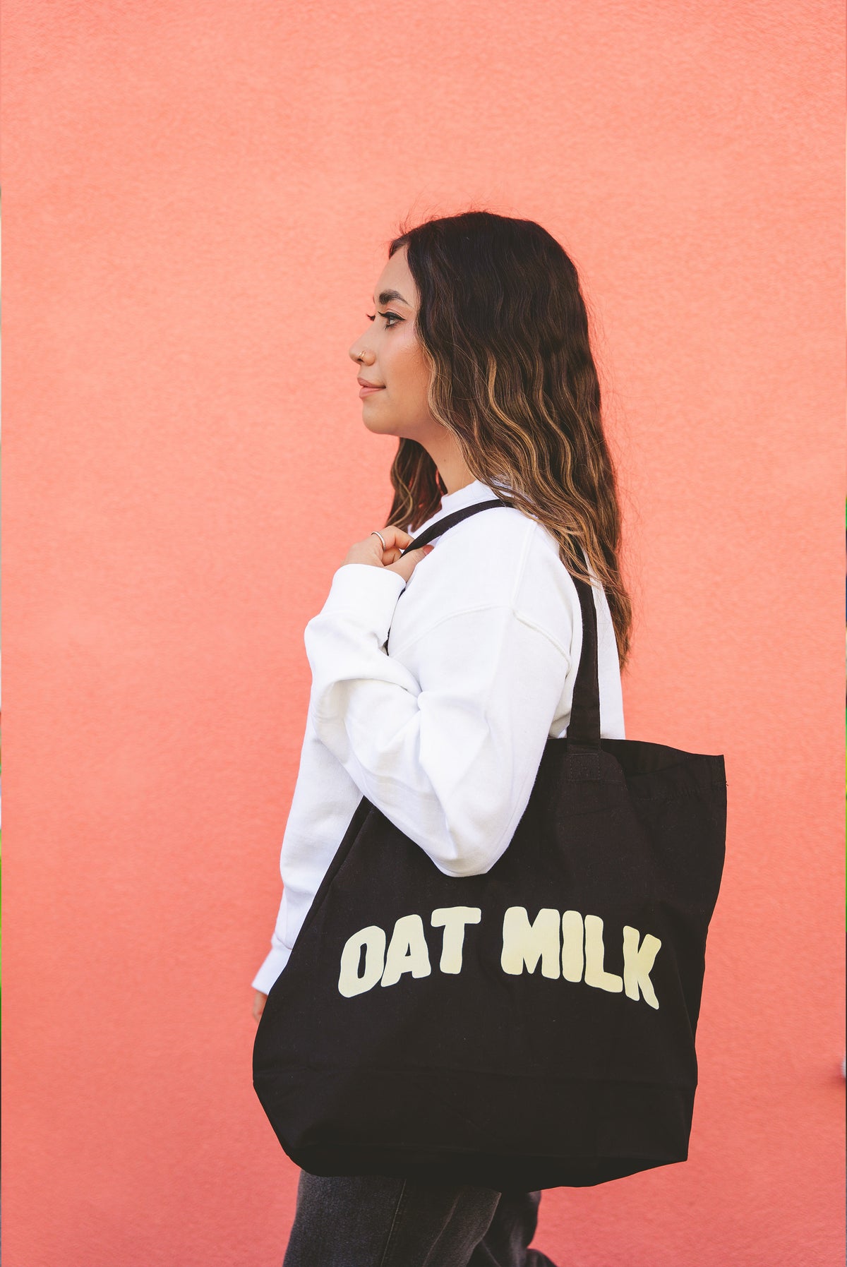 The Oat Milk Maxi Tote Bag