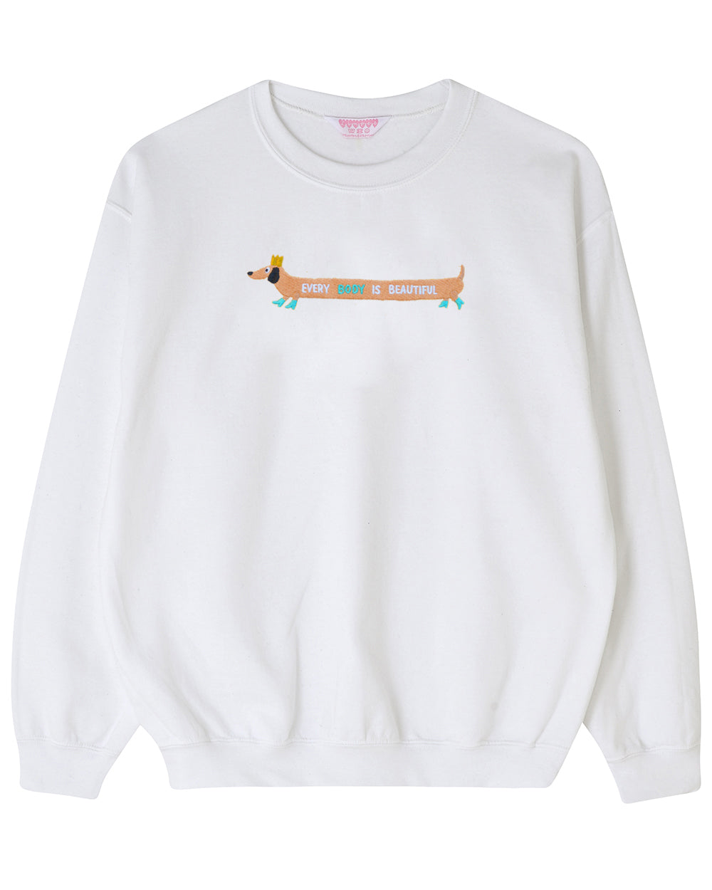 Sausage Dog Embroidered Sweatshirt